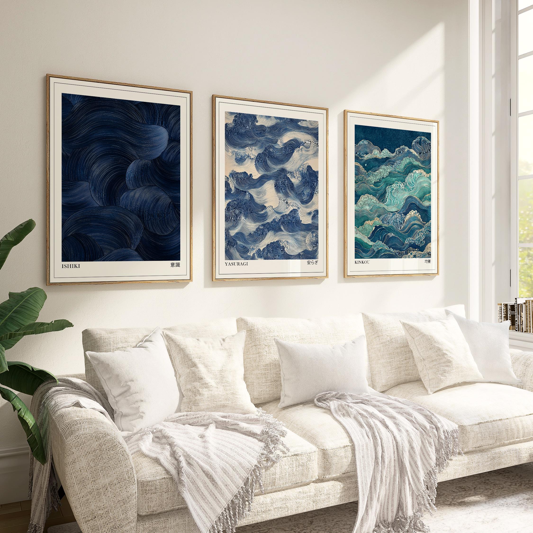 Japandi Wall Art Set of 3, Mod - Japanese Living Lifestyle recension och pris