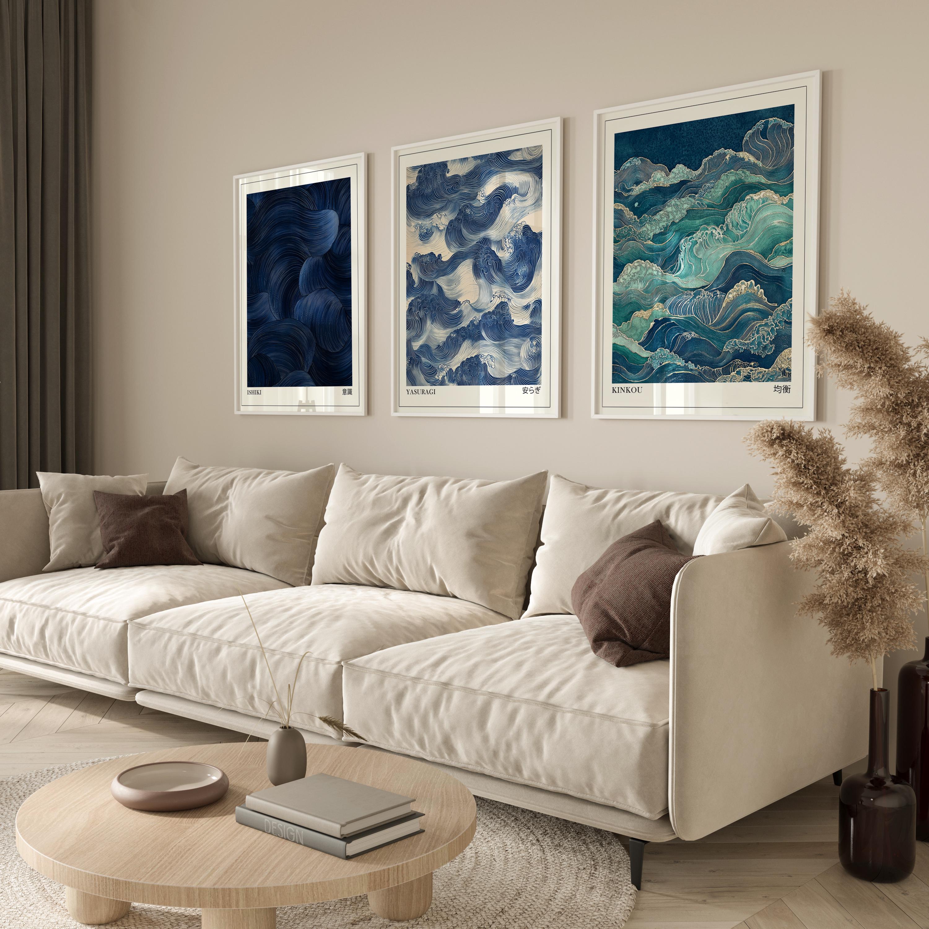 Japandi Wall Art Set of 3, Mod - Japanese Living Lifestyle recension och pris