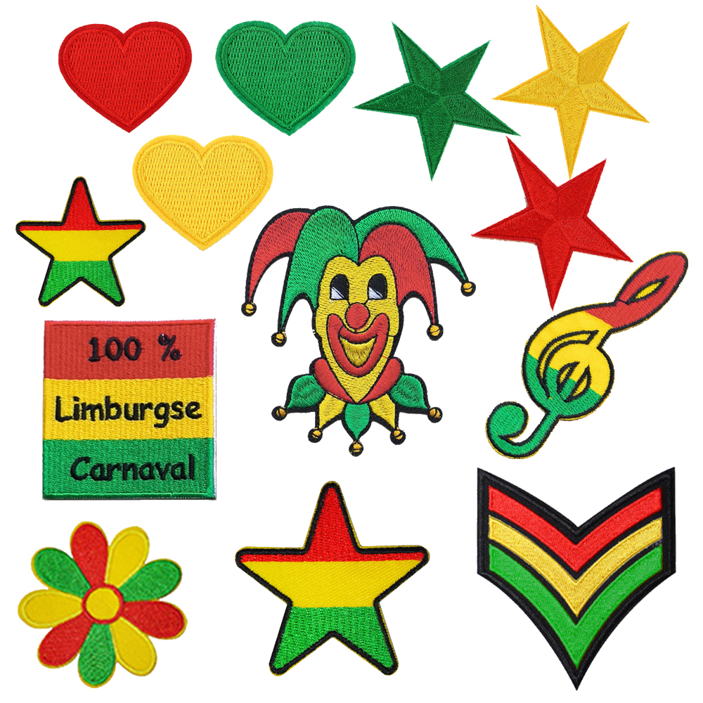 Limburg Carnival Red Yellow Gr - Furoshiki Wrap Cloth recension och pris