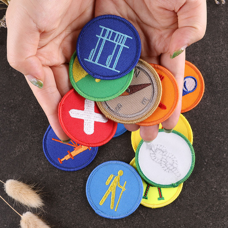 15pcs Lot Outdoor Badges Iron  - Furoshiki Wrap Cloth recension och pris