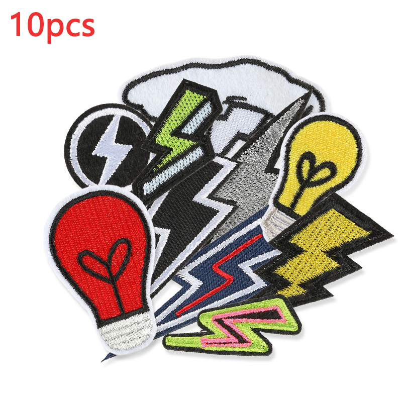 10pcs Lightning Embroidered Pa - Furoshiki Wrap Cloth recension och pris