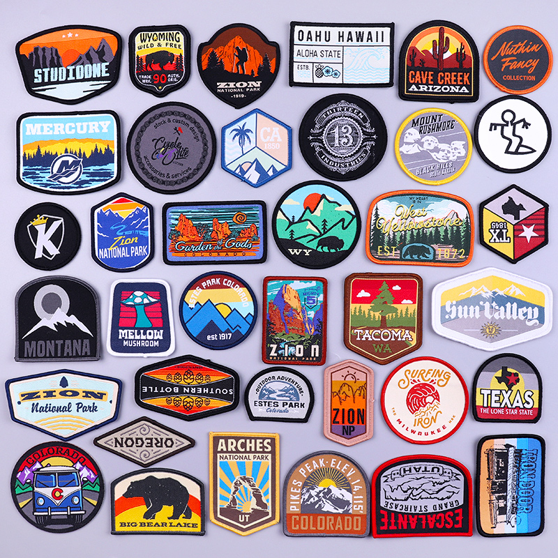 Outdoor Adventure Patches For  - Furoshiki Wrap Cloth recension och pris