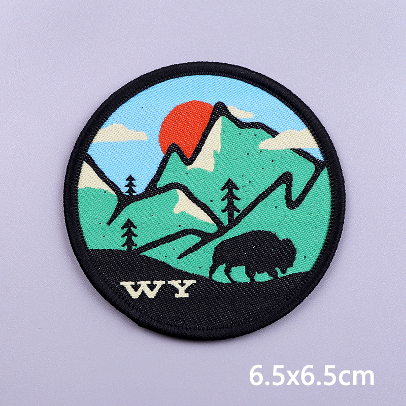 Outdoor Adventure Patches For  - Furoshiki Wrap Cloth recension och pris