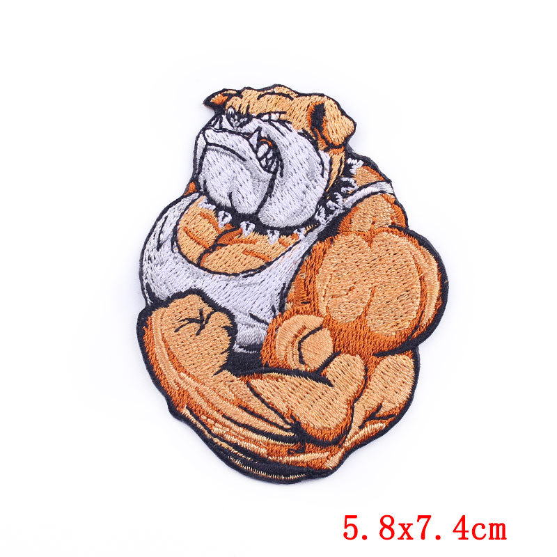 Sports Fitness Applique Patch  - Furoshiki Wrap Cloth recension och pris