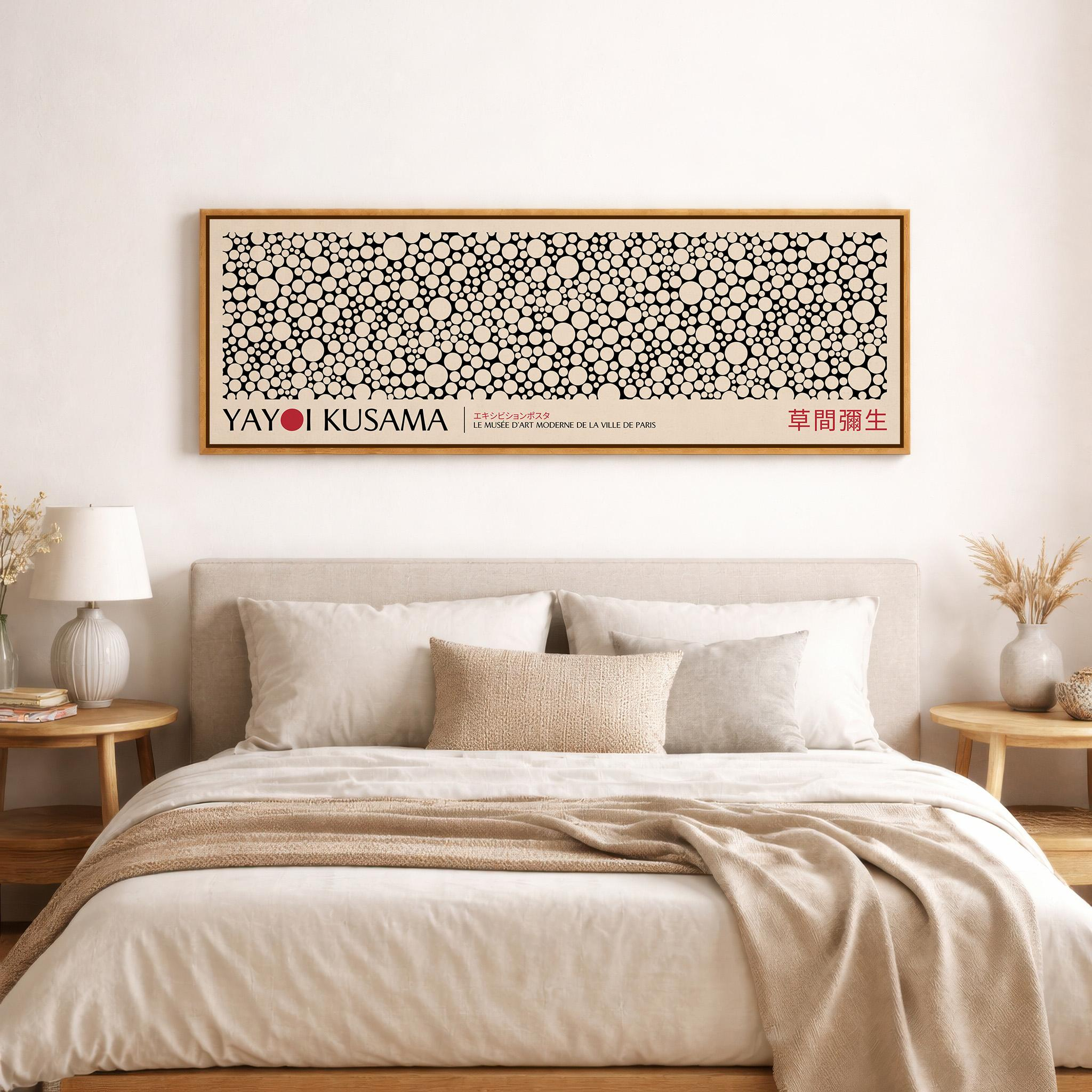 Large Japanese Yayoi Kusama Ab - Japanese Living Lifestyle recension och pris