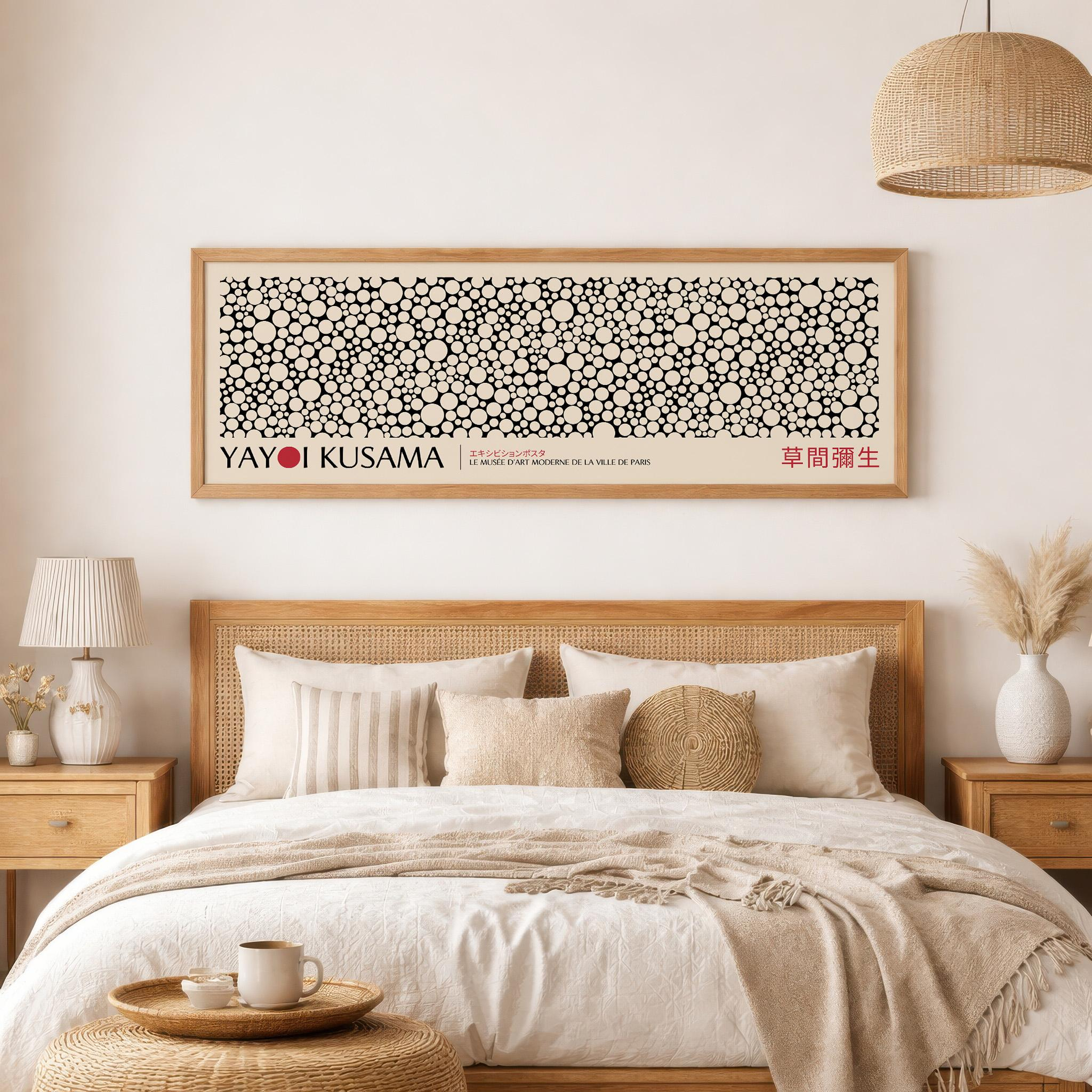 Large Japanese Yayoi Kusama Ab - Japanese Living Lifestyle recension och pris