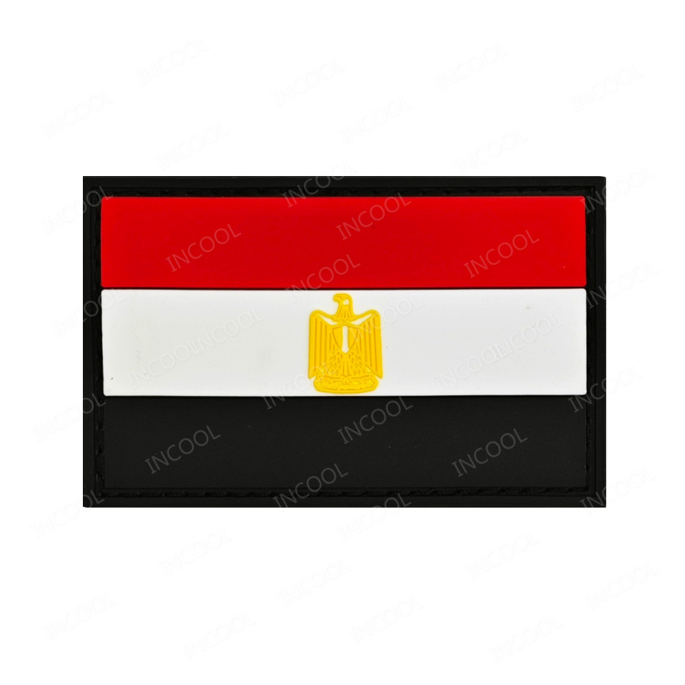 Egypt Flag PVC Rubber Patch Eg - Furoshiki Wrap Cloth recension och pris
