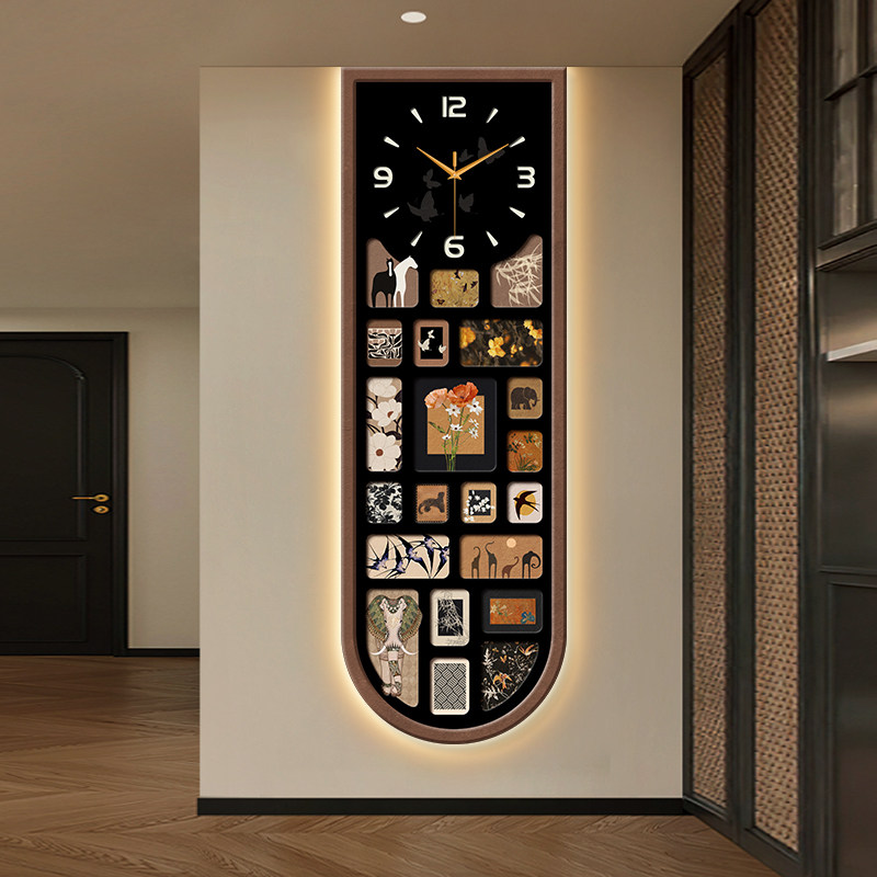 Vertical Security Wall Clock U - Japanese Living Lifestyle recension och pris