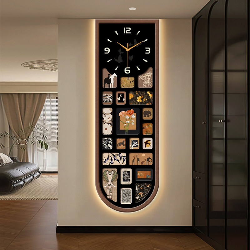 Vertical Security Wall Clock U - Japanese Living Lifestyle recension och pris