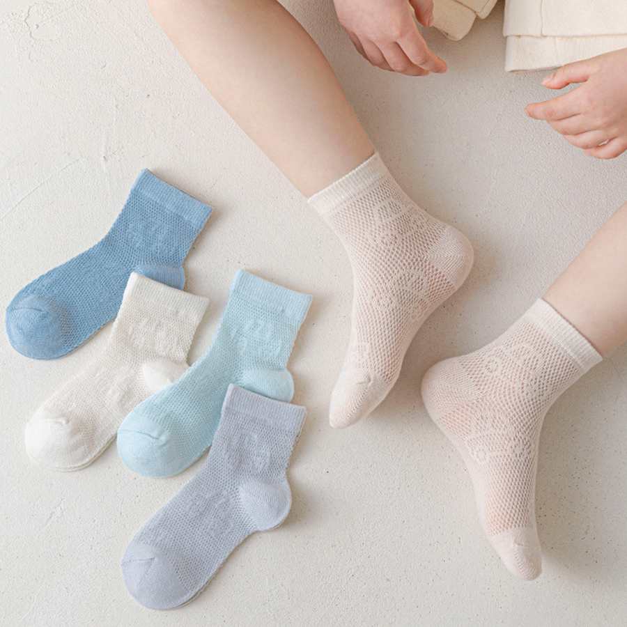 5 Pairs of Kidsren's Socks Pur - Japanese Daily Lifestyle recension och pris