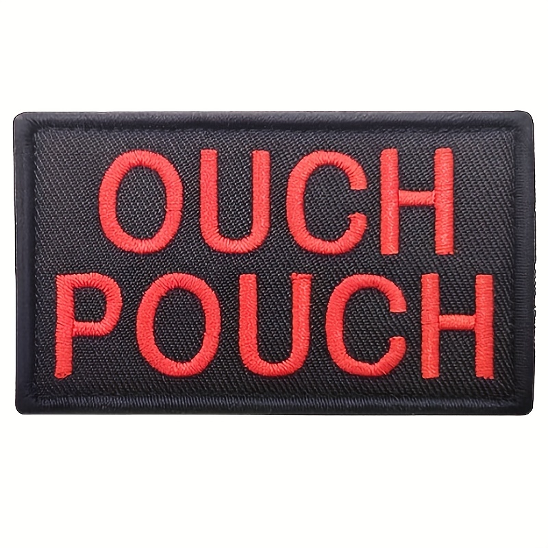 Ouch Pouch Embroidered Patch – - Furoshiki Wrap Cloth recension och pris