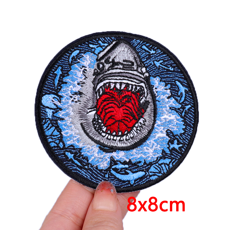 Wave/Dolphin Shark Patch Outdo - Furoshiki Wrap Cloth recension och pris