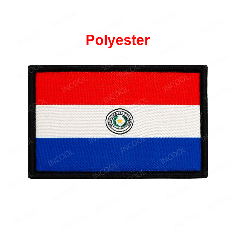 Paraguay Flag Embroidered Patc - Furoshiki Wrap Cloth recension och pris