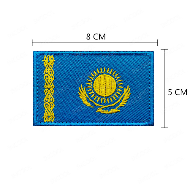 PVC Rubber Kazakhstan Flags Pa - Furoshiki Wrap Cloth recension och pris