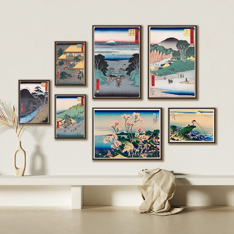 Japanese Prints Wall Art Canva - Japanese Living Lifestyle recension och pris