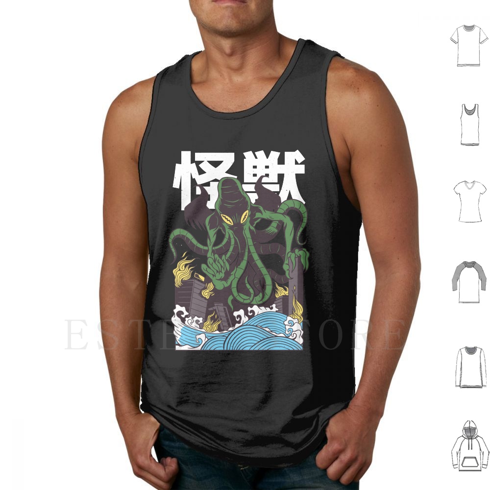 Japanese Cthulhu Tank Tops Ves - Japanese Daily Lifestyle recension och pris