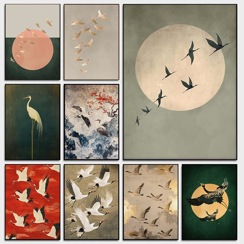 Sage Green Gold Japandi Art Pr - Japanese Living Lifestyle recension och pris