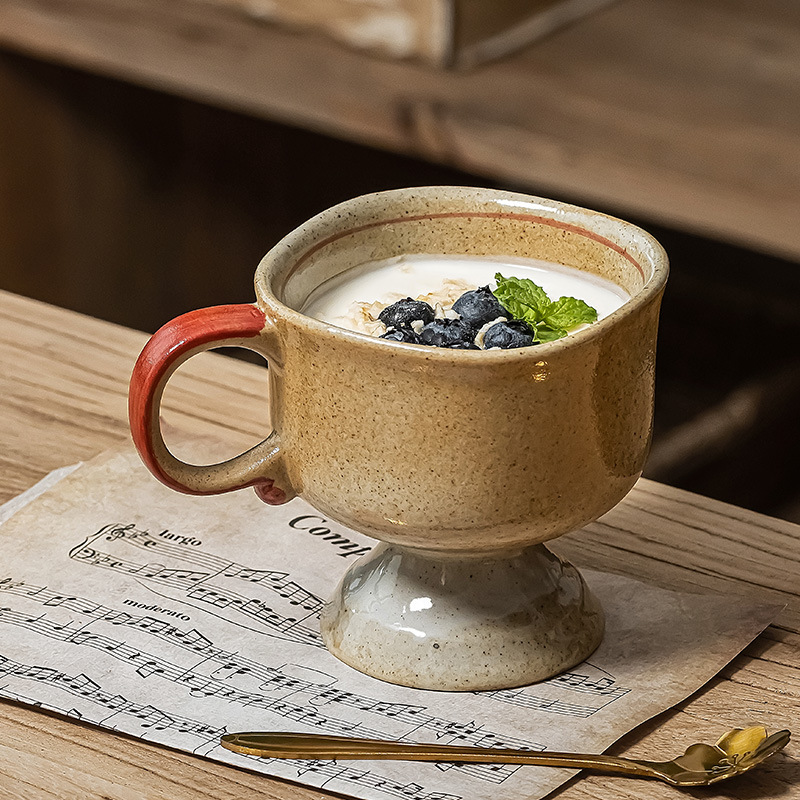 Retro Style Ceramic Cups Coffe - Japanese Daily Lifestyle recension och pris
