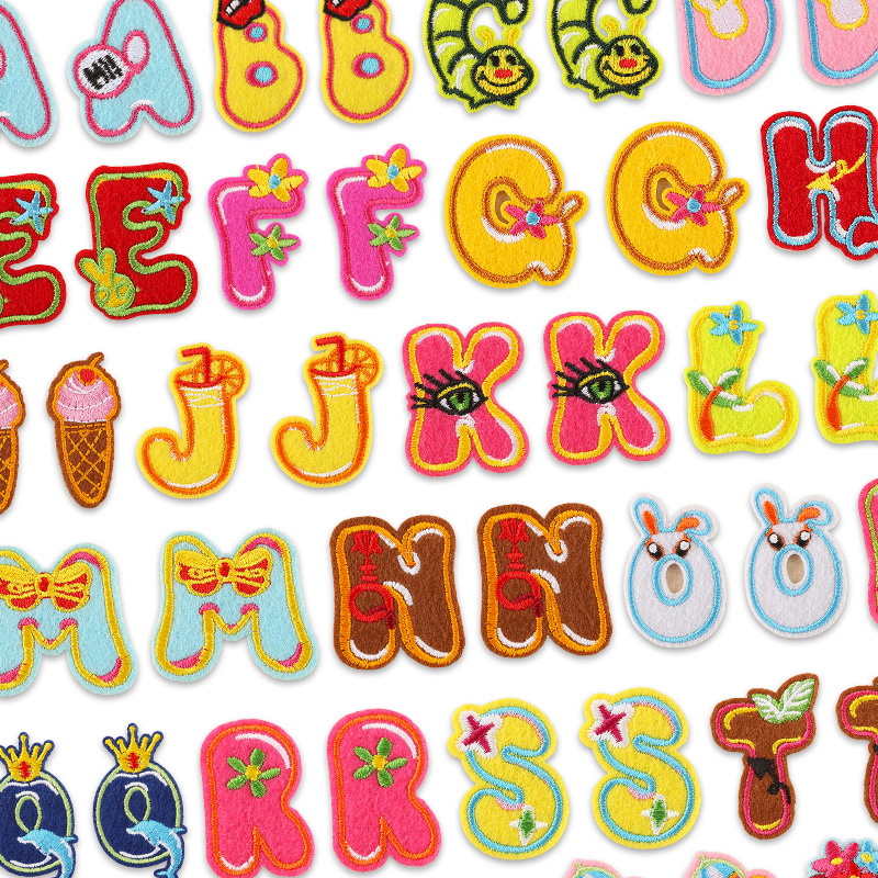 26pcs/Bulk Sets Letter Patch A - Furoshiki Wrap Cloth recension och pris